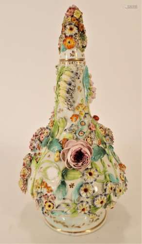 Dresden Style Bottle Vase