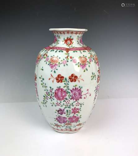 Famille Rose Vase