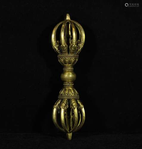 Gilt Bronze Vajra