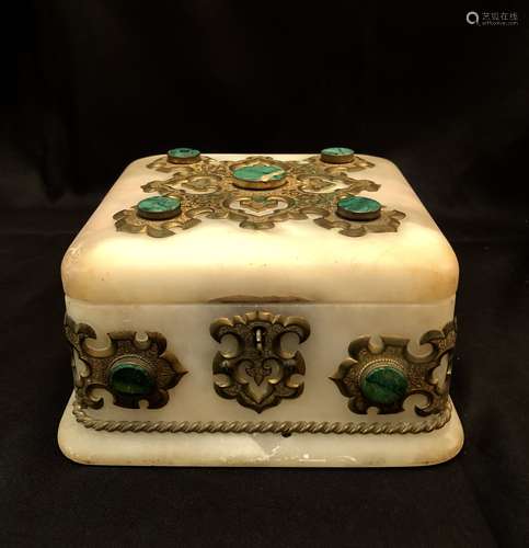 10th c French Stone Box