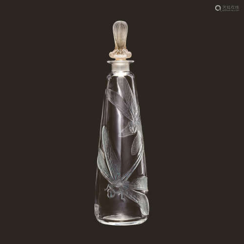 cir.1913 香水瓶‘五只蜻蜓’