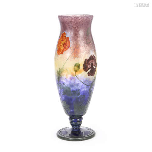 cir.1900-14 罂粟纹花瓶