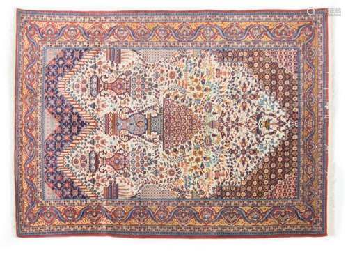 HAND-TIED TURKISH SIVAS RUG 7'3