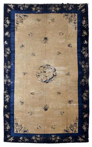 HAND-TIED CHINESE RUG 17'4