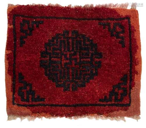 HAND-TIED CHINESE RUG 1'1