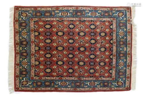 PERSIAN HAND-TIED VERAMIN RUG 6'6