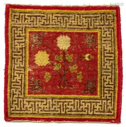 HAND-TIED CHINESE RUG 1'11