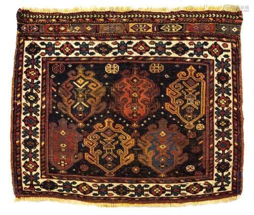 PERSIAN HAND-TIED AFSHAR RUG 2'9