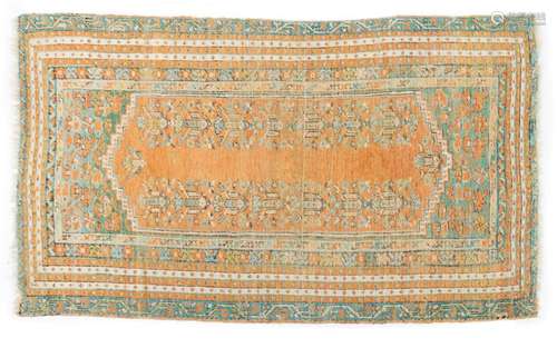 HAND-TIED KHOTAN RUG 6'8