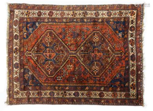 HAND-WOVEN TRIBAL RUG 6'7