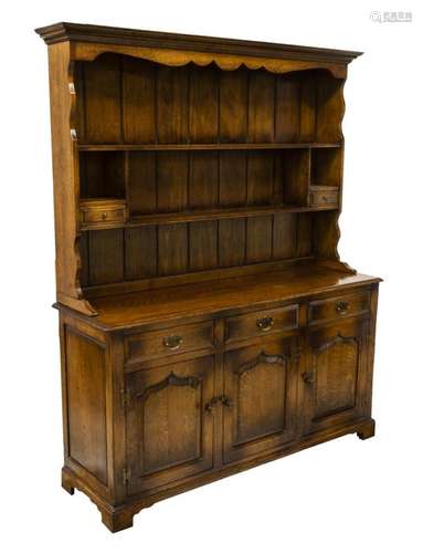 ENGLISH TITCHMARSH & GOODWIN OAK KITCHEN DRESSER