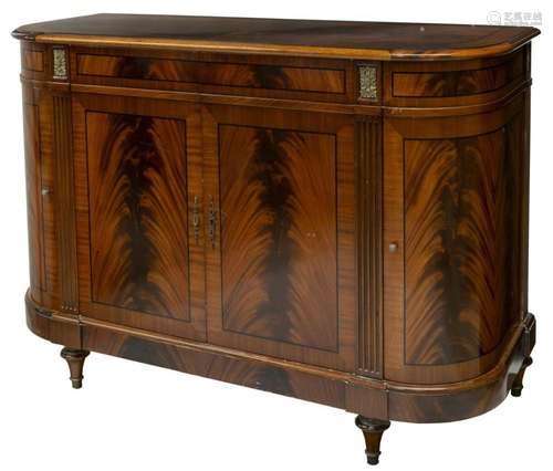 FRENCH LOUIS XVI STYLE MAHOGANY SIDEBOARD