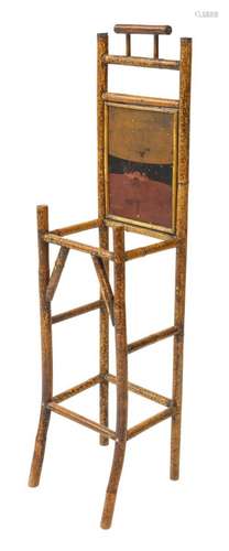 ENGLISH AESTHETIC MOVEMENT BAMBOO STICK HALL STAND