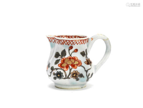 An interesting early English porcelain small jug, circa 1745-50