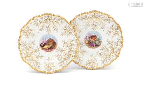 Four Flight, Barr and Barr plates, circa 1825