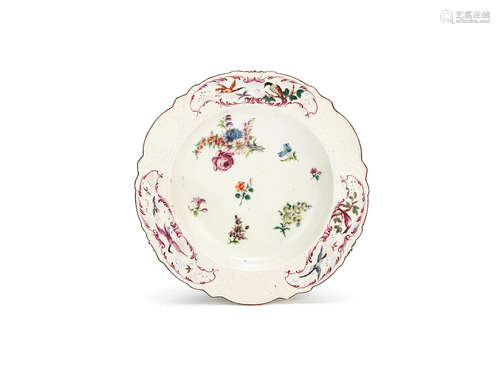 A Chelsea shallow bowl, circa 1755