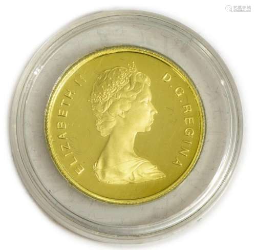 CANADA GOLD COIN, 100 DOLLAR, .9170 FINE