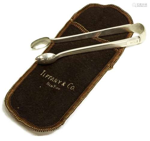 TIFFANY STERLING SILVER TONGS