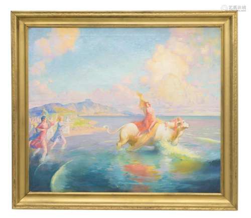 FRAMED PAINTING, THE ABDUCTION OF EUROPA