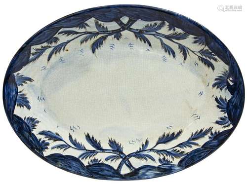 LARGE ITALIAN ALBISOLA CERAMIC PLATTER