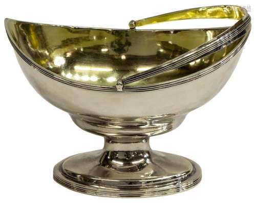 GEORGE III PETER & ANN BATEMAN STERLING BASKET