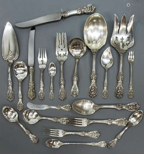 (100) REED & BARTON 'FRANCIS I' STERLING FLATWARE