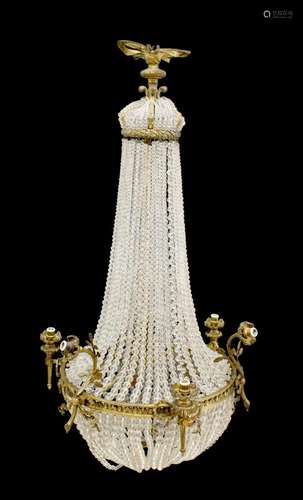 MARIA THERESA CRYSTAL 8-LIGHT CHANDELIER