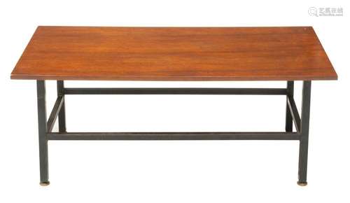 ITALIAN MID-CENTURY MODERN TEAK COFFEE TABLE