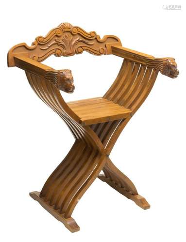 FRENCH SAVONAROLA CHAIR