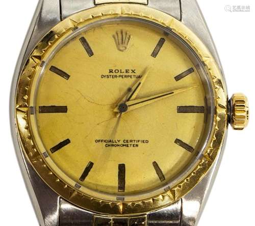 ROLEX OYSTER PERPETUAL GENTS WATCH, 1960'S