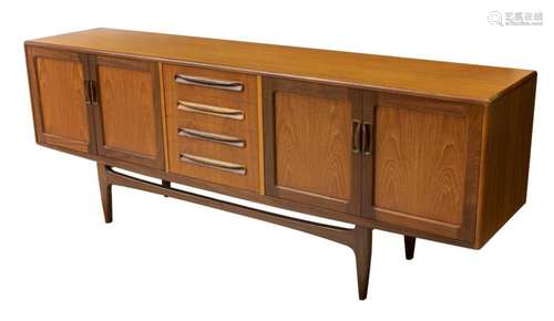 ENGLISH MID-CENTURY MODERN TEAK SIDEBOARD