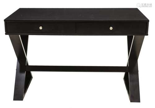 DESGINER COASTER BLACK MODERN WRITING DESK