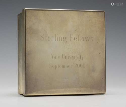 SILVER BOX - YALE UNIVERSITY STERLING FELLOWS