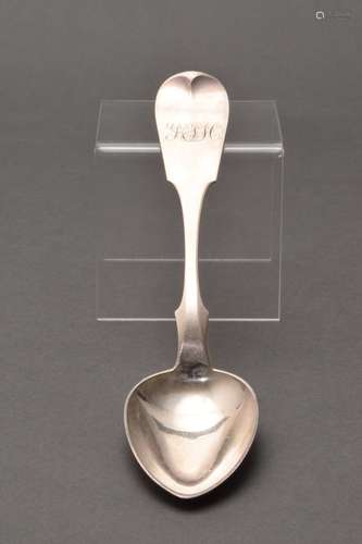 800 COIN SILVER SERVING SPOON AMERICAN CIRCA 1840