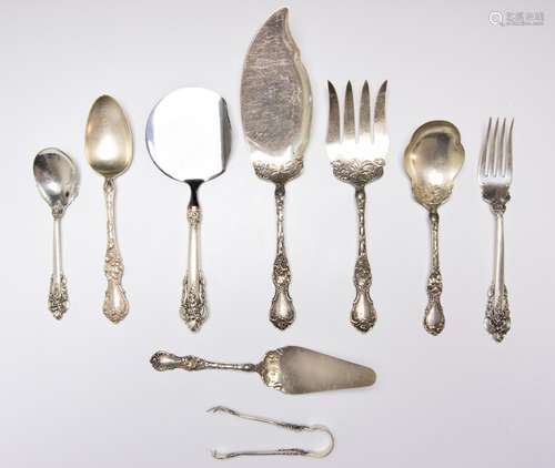 STERLING FLATWARE BY WALLACE (9)