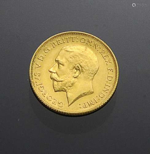 GOLD SOVEREIGN COIN 1912 GEORGE V ENGLAND