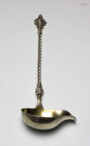 POSEN GERMAN 800 SILVER PARCEL GILT LADLE