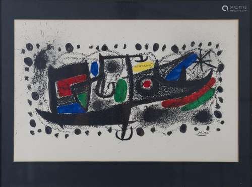 JOAN MIRO COLLECTORS GUILD LITHOGRAPH STAR SCENE