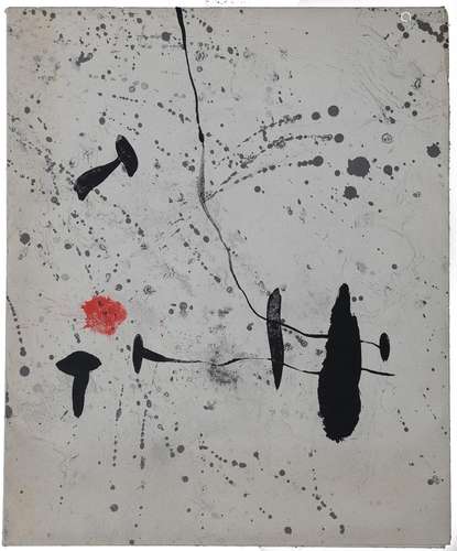 JOAN MIRO TRACE SUR L'EAU LITHOGRAPHED BOOK 1964