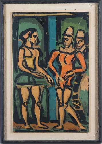 GEORGES ROUAULT LITHOGRAPH PARADE FRANCE 1934