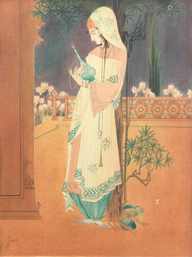 The Saqui  Abdur Rahman Chughtai(Pakistan, 1897-1975)