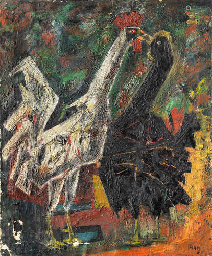 Cocks Ali Imam(Pakistan, 1924-2002)