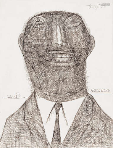 Louis Armstrong Francis Newton Souza(India, 1924-2002)