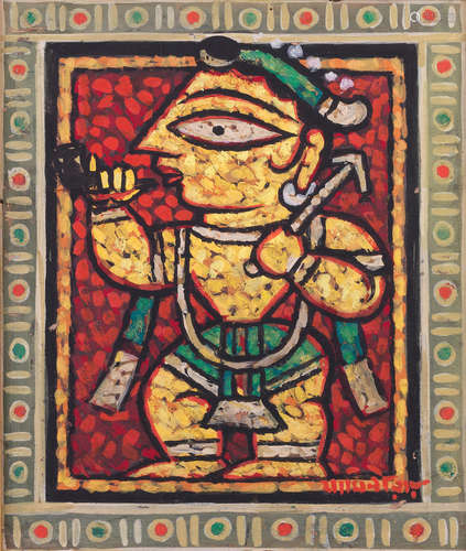 Untitled  Jamini Roy(India, 1887-1972)