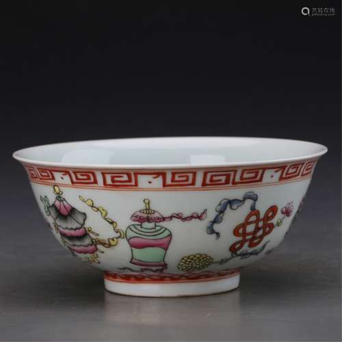 A FAMILLE ROSE BOWL, YONGZHENG MARK