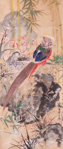 CHEN GENG HOU, FLOWER AND BIRD