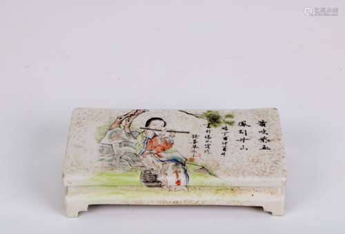 A Chinese Famille-Rose Porcelain Small Table