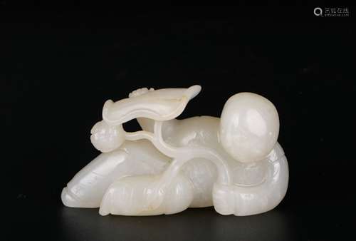 A Chinese Carved Jade Decoration