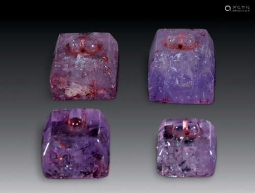 紫水晶印章 （四枚）