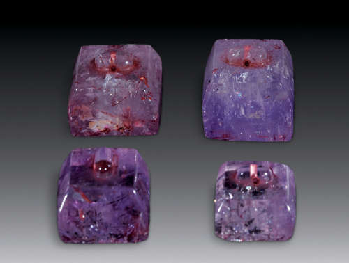 紫水晶印章 （四枚）